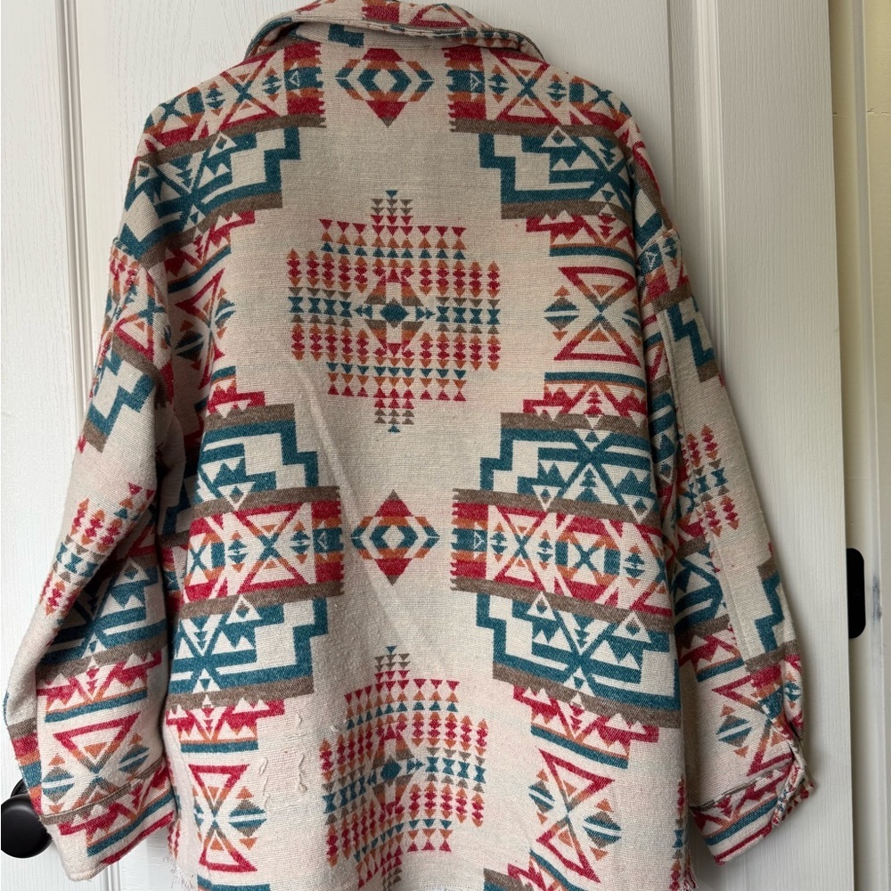 Patterned Women's Jacket in Multicolor - image 4